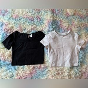 Bundle of 2 Basic Crop Tops